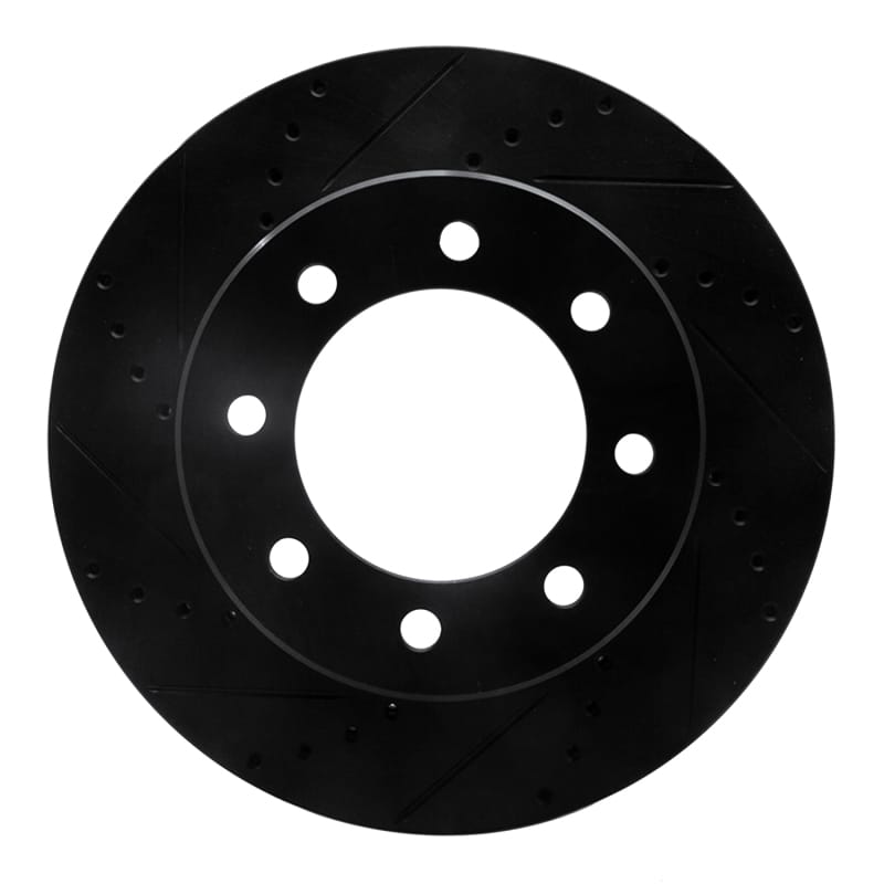 R1 Concepts — R1 09-25 Dodge Ram 2500 Front Left Drilled & Slotted Black Brake Rotor
R1 Brake Rotor Drill