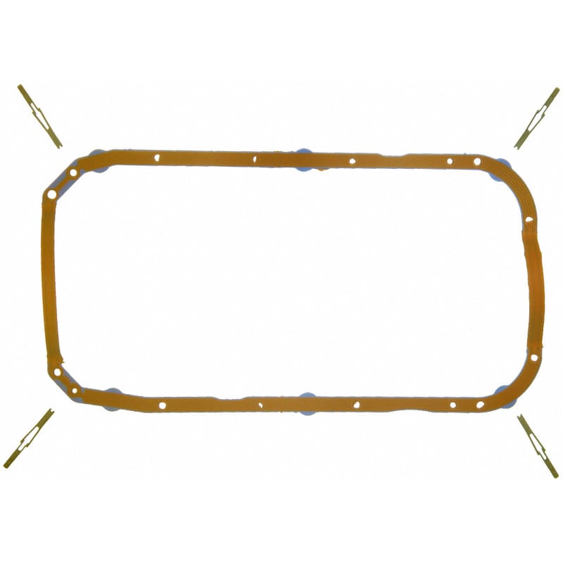 Fel-Pro — Fel-Pro Oil Pan SnapUps Included for OS 30570 T Engine Oil Pan Gasket Set PermaDryPlus rigid carrier