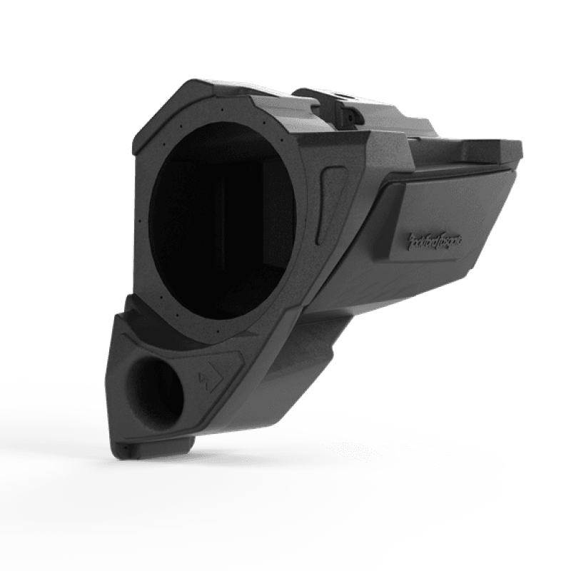 Rockford Fosgate UTV — Rockford Fosgate Polaris RZR Direct Fit Front Color Optix 10in Vented Loaded Subwoofer Enclosure