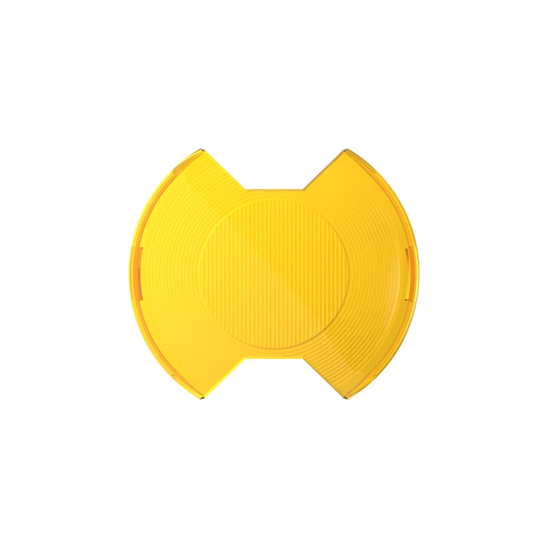 KC HiLiTES — KC HiLiTES SlimLite 6in Light Shield - SAE Driving Beam - Selective Yellow