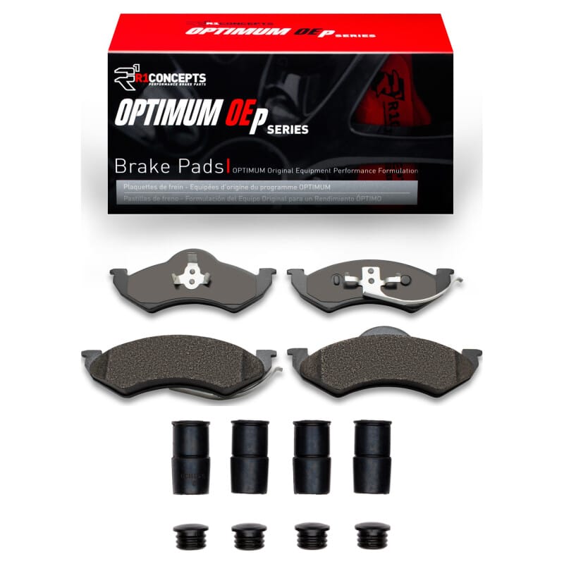 R1 Concepts — R1 98-99 Dodge Dakota RWD Front Optimum OE Pads & Hardware Kit
R1 Optimum Oe Pads a