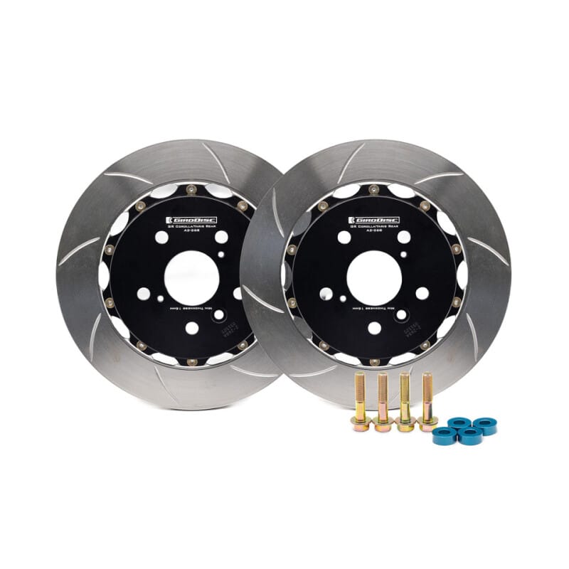GiroDisc — GiroDisc 2023+ Toyota GR Corolla Slotted Rear Rotors