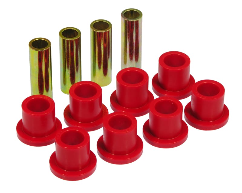Prothane — Prothane 73-79 Ford F250 Crew Cab / F350 Rear Spring & Shackle Bushings - Red
SPRING/SHACKLE BUSH