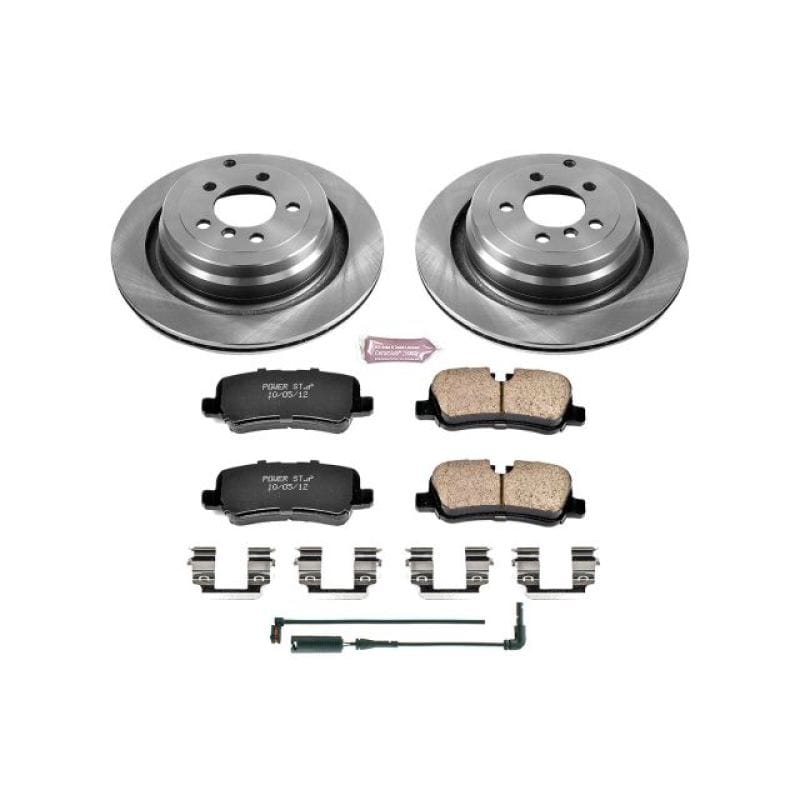 PowerStop — Power Stop 06-12 Land Rover Range Rover Rear Autospecialty Brake Kit
