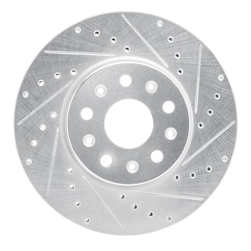 R1 Concepts — R1 16-25 Cadillac CT5 Front Right Drilled & Slotted Silver Brake Rotor
R1 Brake Rotor Drill