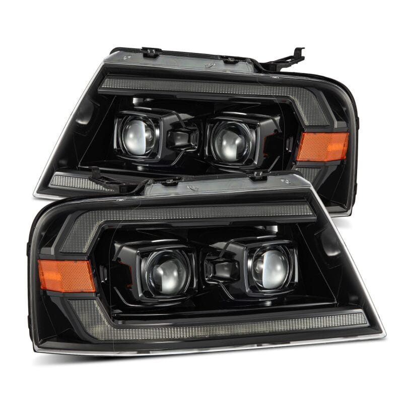 AlphaRex — AlphaRex 04-08 Ford F150 PRO-Series Projector Headlights Chrome w/ Sequential Signal and DRL
Projector Headlights