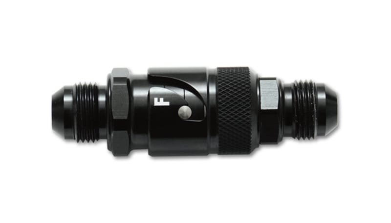 Vibrant — Vibrant -4AN Quick Release Fitting with Viton Seal - Aluminum
4AN-5BodyAlQkRelease
-4ANQuickReleaseFtg
AN Fitting