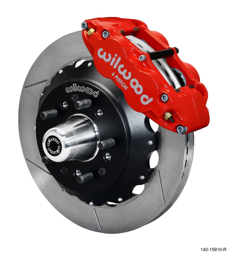 Wilwood — Wilwood Narrow Superlite 6R Front Big Brake Kit 12.88in GT Competition Series Rotor - Red
BRAKE KIT