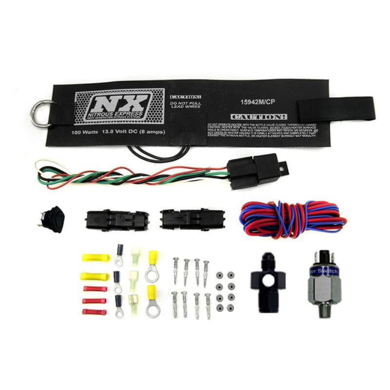 Nitrous Express — Nitrous Express Motorcycle Fully Automatic Heater (4AN) 4Amps
Bottle Heater
N2OBttlHtr