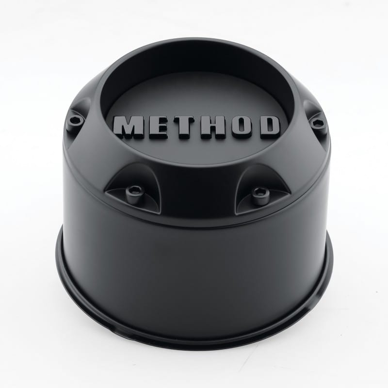 Method Wheels — Method Cap 1717 - 150mm - Black - Push Thru