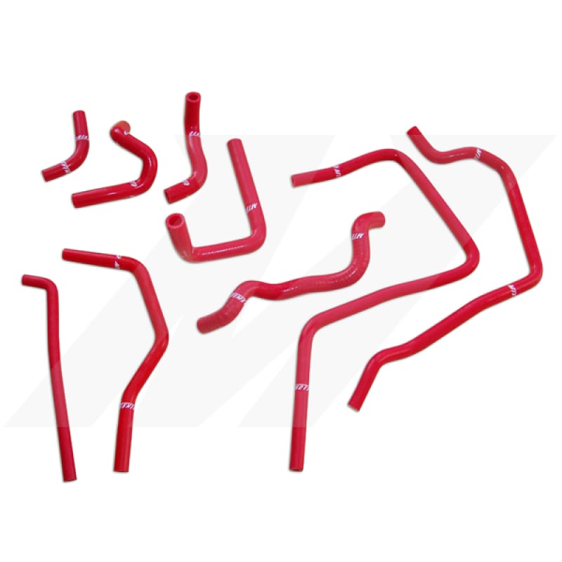 Mishimoto — Mishimoto 01-05 Subaru WRX Red Silicone Ancillary Hoses
Coolant Hose Kit