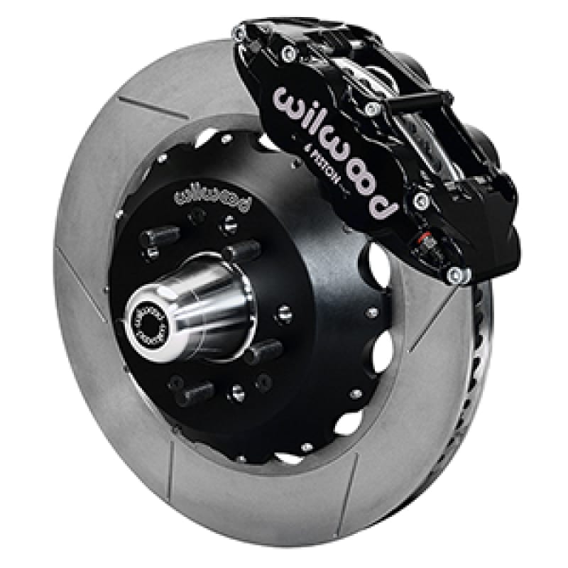 Wilwood — Wilwood 55-57 Chevy Bel Air Superlite 6R Kit, 5 x 4.50in/4.75in Hub - 14.00in Slotted