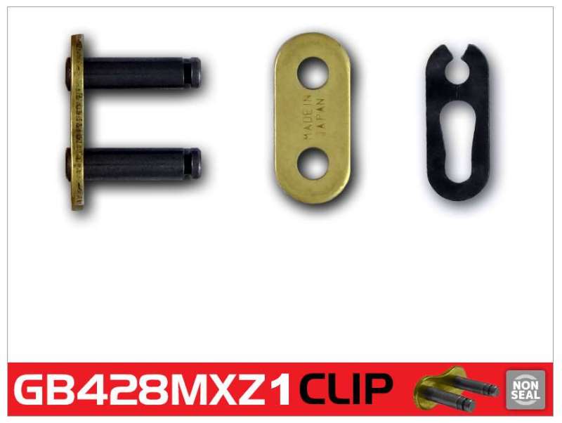 RK Chain — RK Chain GB428MXZ1-CLIP - Gold