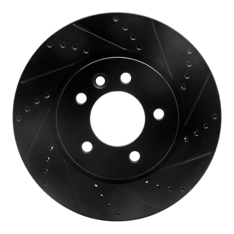 R1 Concepts — R1 05-07 Land Rover LR3 Front Right Drilled & Slotted Black Brake Rotor
R1 Brake Rotor Drill