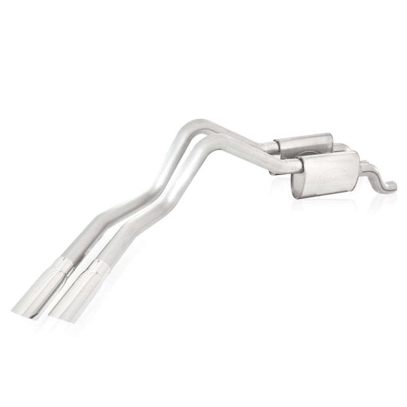 Stainless Works — Stainless Works 2010-14 Raptor Exhaust 3in S-Tube Mufflers Exits Behind Passenger Rear Tire
Exhaust System