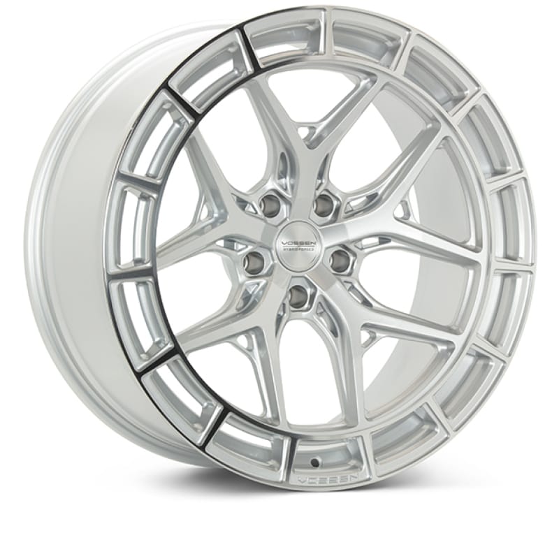 Vossen — Vossen HFX-1 22x9 - 5x112 - ET32 - Flat - 66.5 - Silver Polished Wheel