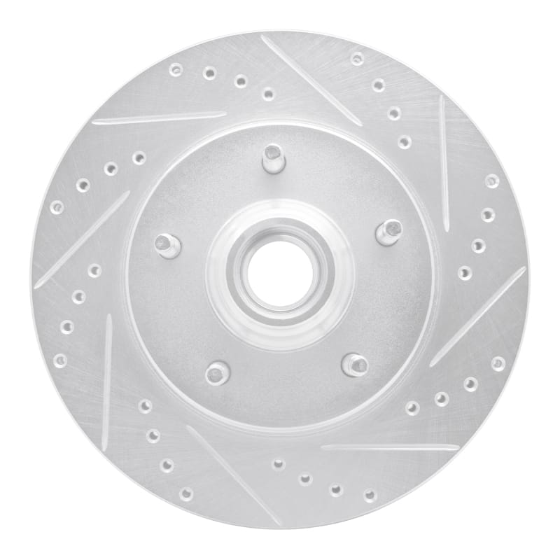 R1 Concepts — R1 97-99 Ford F-150 RWD Front Right Drilled & Slotted Silver Brake Rotor
R1 Brake Rotor Drill