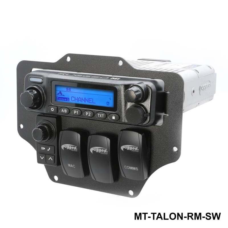 Rugged Radios — Rugged Radios Honda Talon Mount - Radio Intercom and Switches M1 / G1 / RM45 / RM60 / GMR45