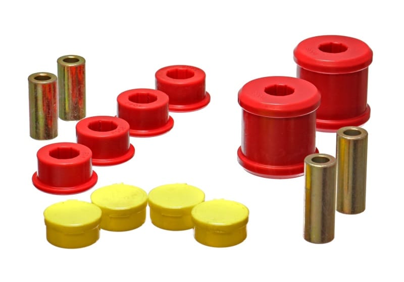 Energy Suspension — Energy Suspension 02-06 Subaru Impreza/WRX Red Rear Trailing Arm Bushing Set
Trailing Arm Bushing