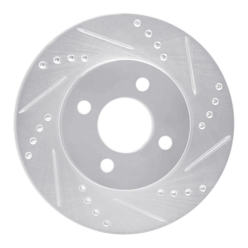 R1 Concepts — R1 03-10 Chevrolet Cobalt Front Right Drilled & Slotted Silver Brake Rotor
R1 Brake Rotor Drill