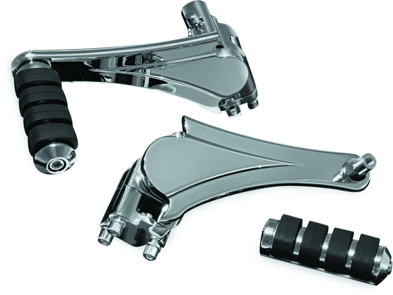 Kuryakyn — Adjustable Passenger Pegs With ISO Small Pegs Chrome