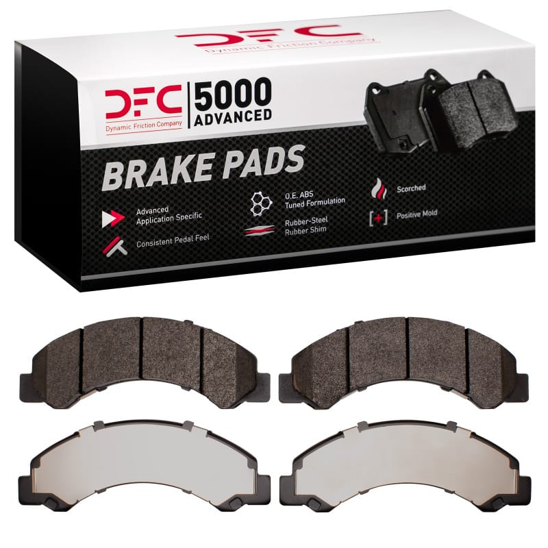 DFC — DFC 98-24 Chevrolet LCF3500 Gas Engine Rear/Front 5000 Advanced Semi Metallic Brake Pads
DFC Brake Pad Set