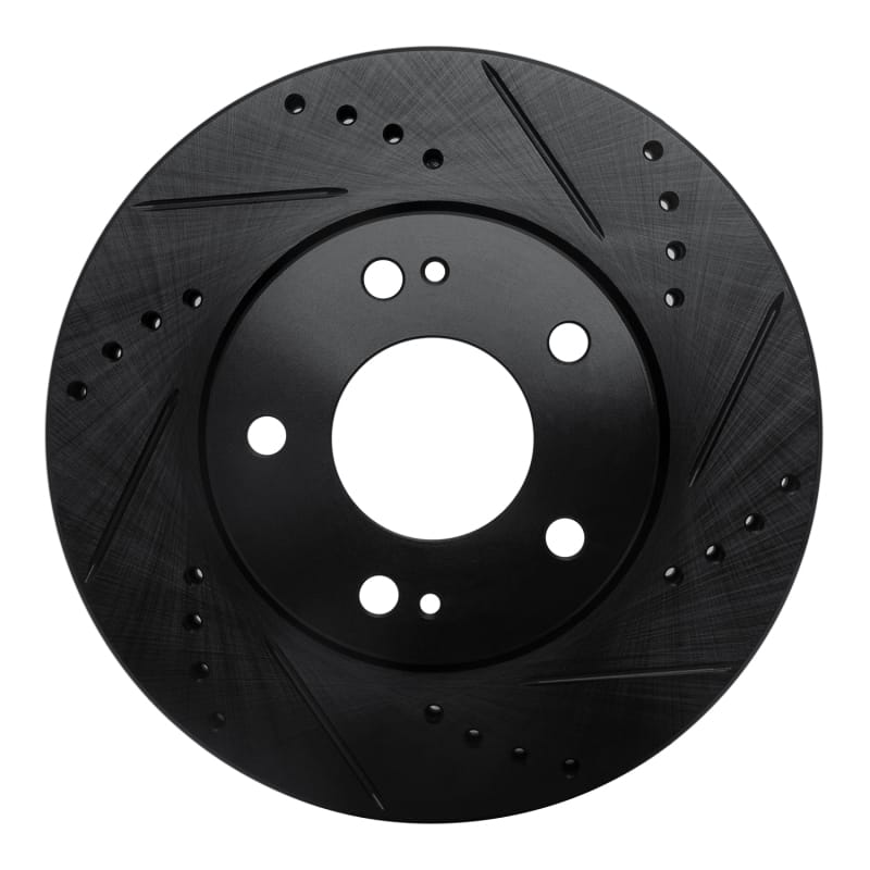 R1 Concepts — R1 00-24 Chrysler SEBRING Front Right Drilled & Slotted Black Brake Rotor
R1 Brake Rotor Drill