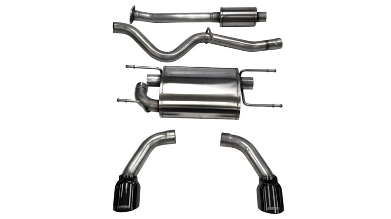 CORSA Performance — Corsa 2012-2025 Scion FRS / Subaru BRZ Black Tip Sport Cat-Back Exhaust
Exhaust