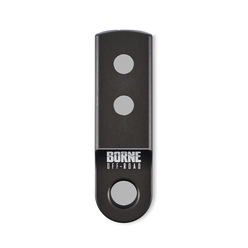 Borne Off-Road — Borne Off-Road CNC Hitch Receiver Shackle 2in Hard Anodized