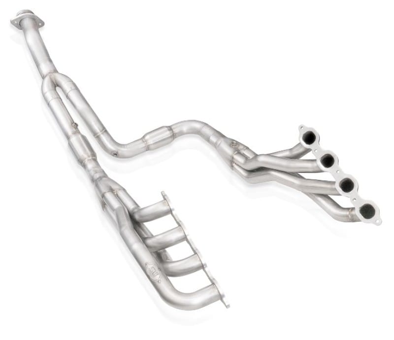Stainless Works — Stainless Works 2020-21 Silverado HD 6.6L 1-7/8in Long Tube Header Kit Factory Connect