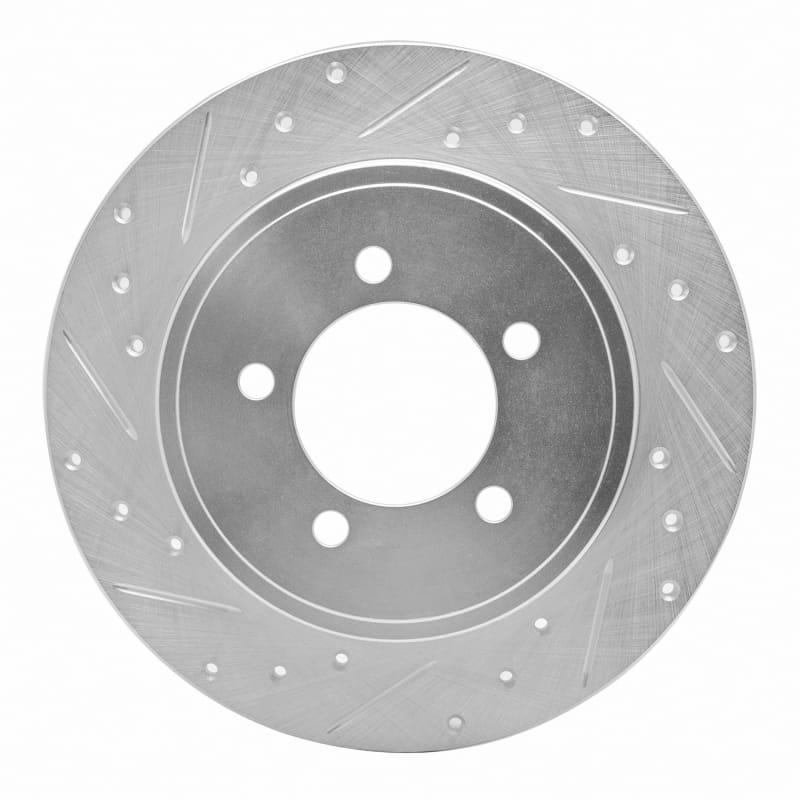 R1 Concepts — R1 02-10 Ford Explorer Sport Trac Rear Left Drilled & Slotted Silver Brake Rotor
R1 Brake Rotor Drill