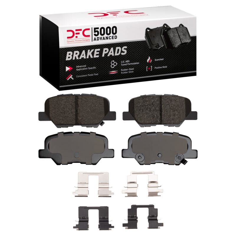 DFC — DFC 14-18 Mazda 3 Rear 5000 Advanced Ceramic Brake Pads and Hardware Kit
DFC Brake Pad Set