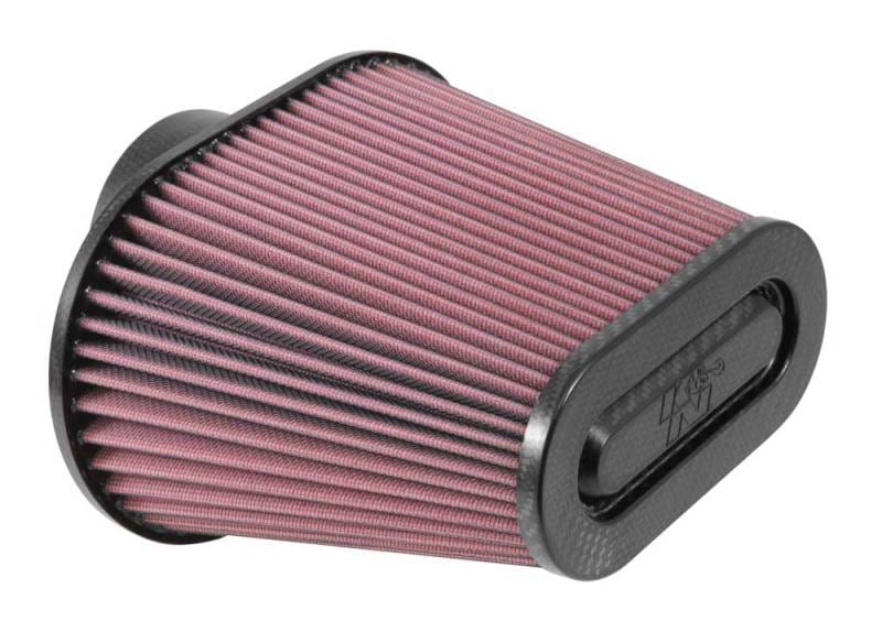 K&N Engineering — K&N Universal Air Filter 3 11/16in Flange x 8 3/4 x 5 1/2in Base x 6 3/8 x 3 3/16in Top x 7in Height
Universal Air Filter
Universal Filter