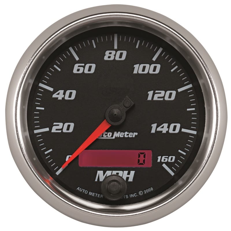 AutoMeter — Autometer Pro-Cycle Gauge Speedometer 3 3/8in 160Mph Elec. Programmable Black
3.4" SPD 160 M PC CB