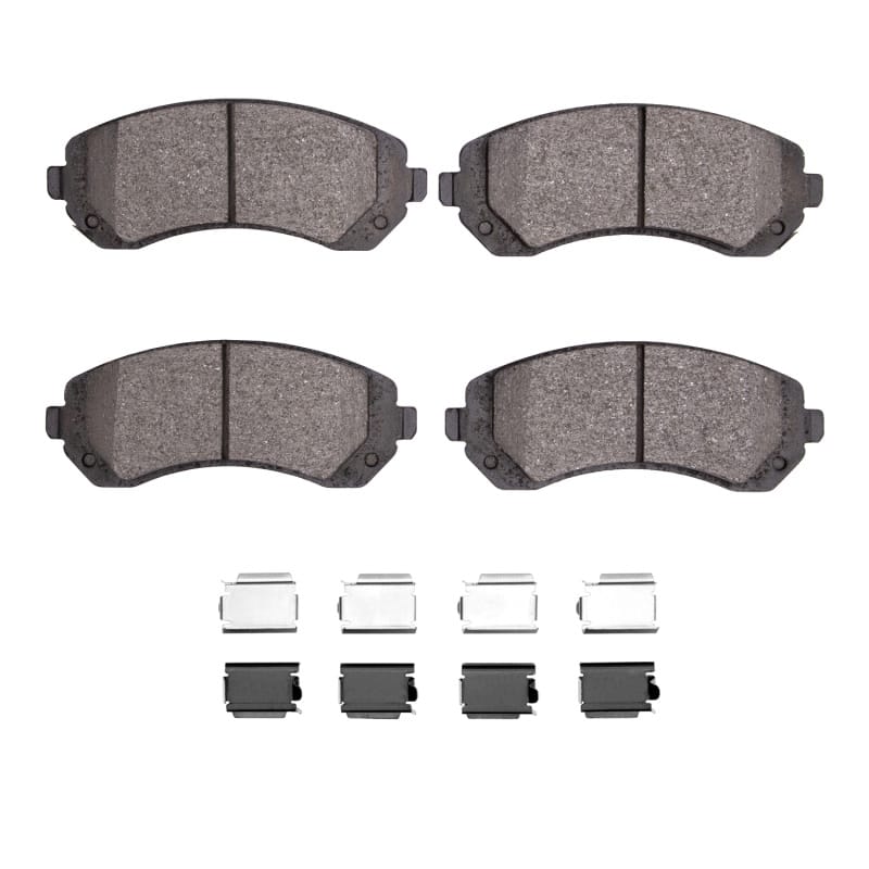 DFC — DFC 01-07 Buick Rendezvous Front 5000 Advanced Semi Metallic Brake Pads and Hardware Kit
DFC Brake Pad Set
