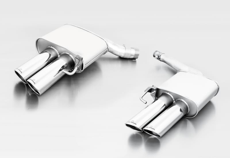 Remus — Remus 2007 Audi S5 Quattro Coupe (B8) 4.2L V8 Sport Exhaust Right w/84mm Angled Tail Pipe Set