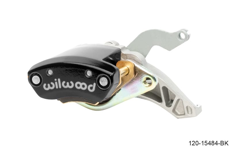 Wilwood — Wilwood Caliper - MC4 Mechanical Right Hand - Black 1.19in Piston 1.10in Rotor - Black
BRAKE CALIPER