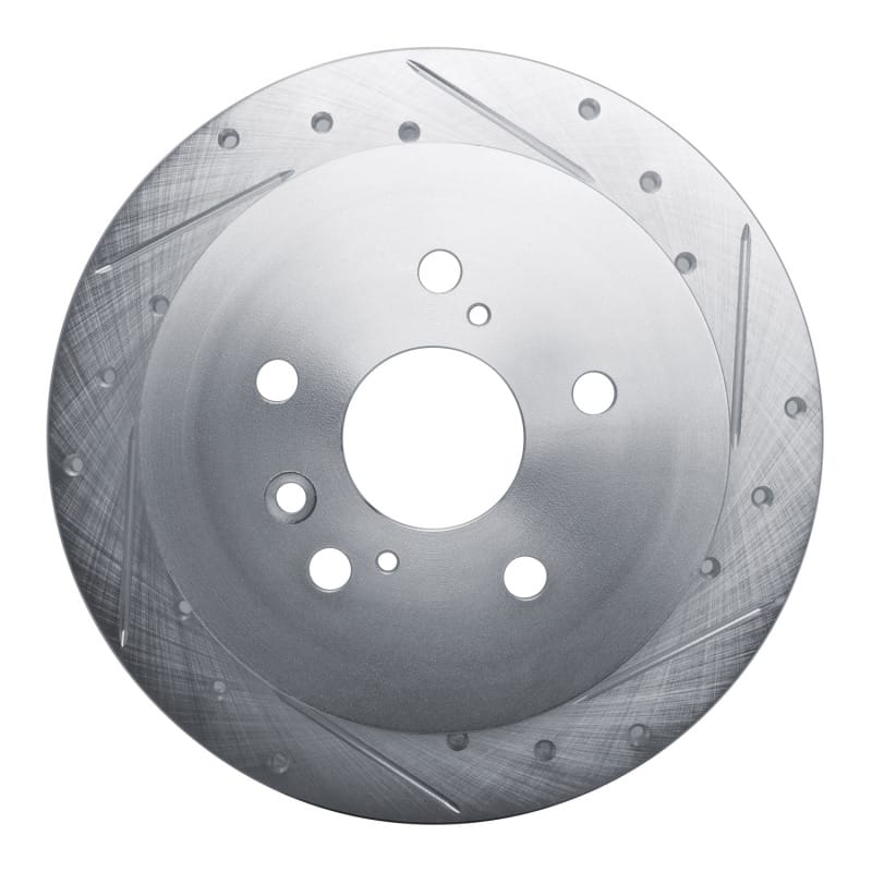 R1 Concepts — R1 09-15 Toyota Venza Rear Right Drilled & Slotted Silver Brake Rotor
R1 Brake Rotor Drill