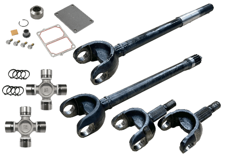 Revolution Gear & Axle — Revolution Gear & Axle 2018+ Jeep Wrangler JL & JT Chromoly Discovery Series Front Axle Kit w/FAD
