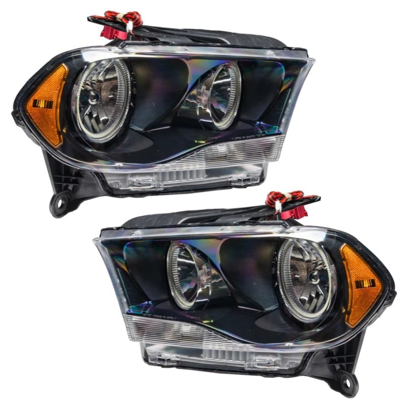 ORACLE Lighting — Oracle 11-13 Dodge Durango SMD HL Halogen - Black - ColorSHIFT w/ BC1 Controller