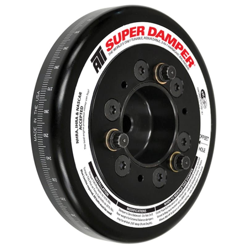 ATI — ATI Damper - 7.074in - Alum - 6 Grv - Scion/Subaru/Toyota - 4U-GSE - FA20 2.0L - 10 Percent UD