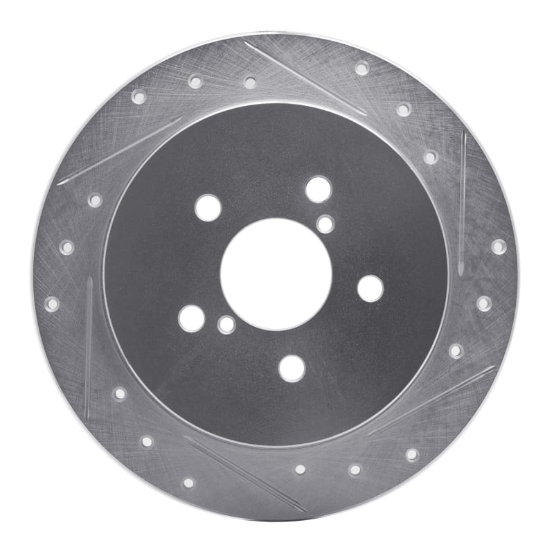 R1 Concepts — R1 05-09 Subaru Outback Rear Right Drilled & Slotted Silver Brake Rotor
R1 Brake Rotor Drill