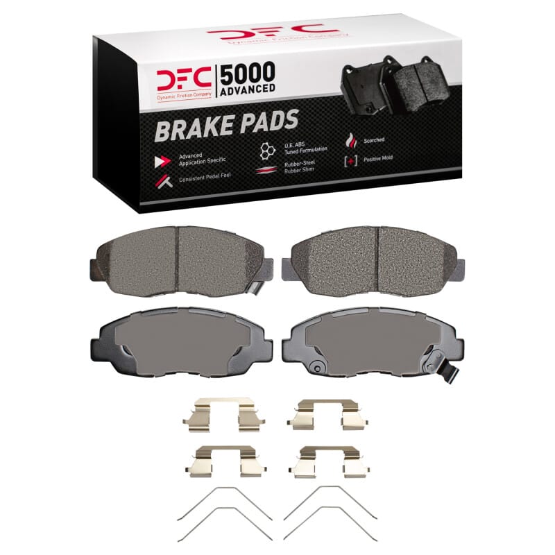 DFC — DFC 96-15 Acura EL Front 5000 Advanced Ceramic Brake Pads and Hardware Kit
DFC Brake Pad Set