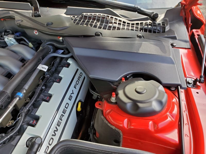 JLT — JLT 15-19 Ford Mustang Black Textured Master Cylinder Cover