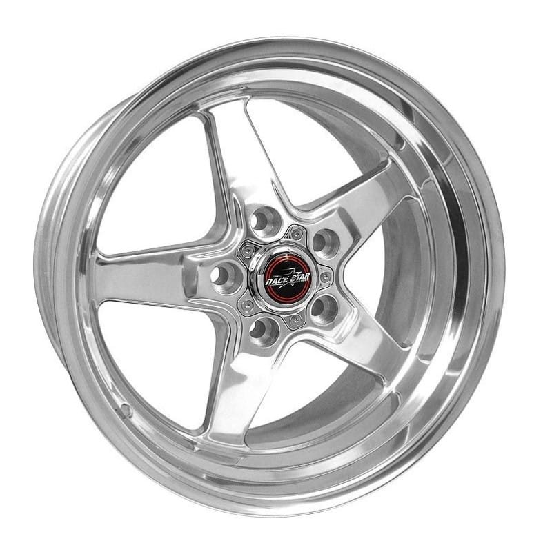 Race Star — Race Star 92 Drag Star 17x9.50 5x4.75bc 7.30bs Direct Drill Polished Wheel