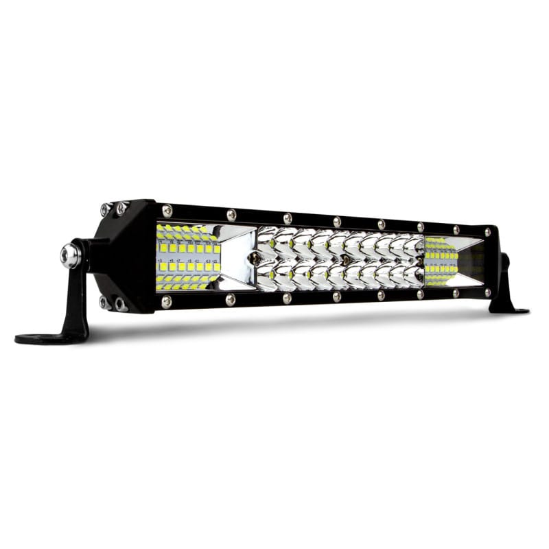 XKGLOW — XK Glow 2-in-1 LED Light Bar w/ Pure White and Hunting Green Flood and Spot Work Light 10In