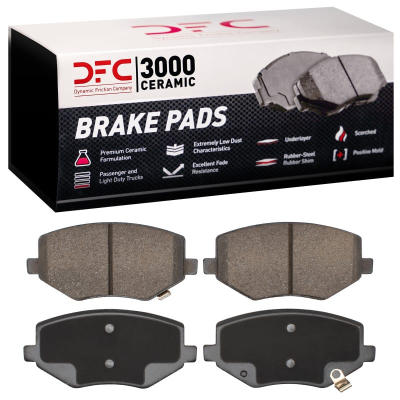 DFC — DFC 22-24 Chevrolet Groove (Mexico) Front 3000 Ceramic Brake Pads
DFC Brake Pad Set