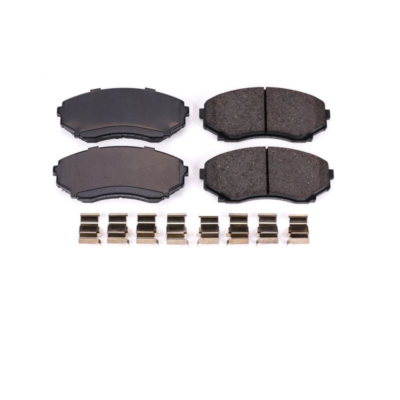 PowerStop — Power Stop 92-98 Mazda MPV Front Z17 Evolution Ceramic Brake Pads w/Hardware
Z17 Brake Pads