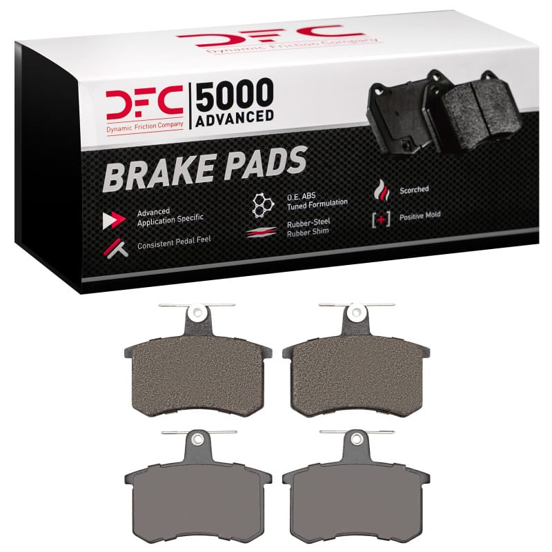 DFC — DFC 80-01 Alfa Romeo 164 Rear 5000 Advanced Low Metallic Brake Pads
DFC Brake Pad Set