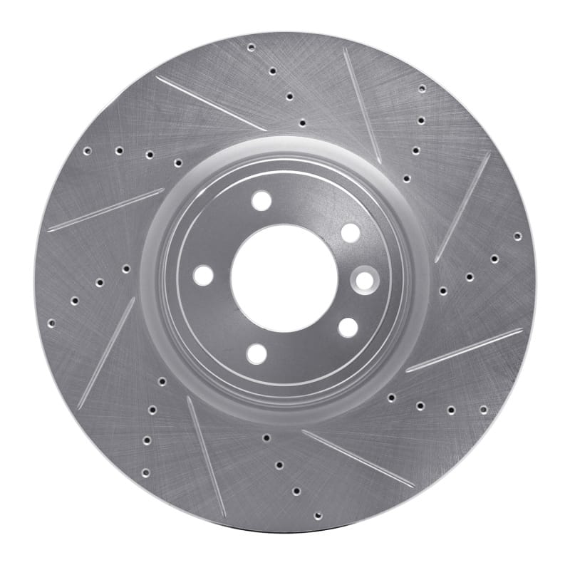 R1 Concepts — R1 18-25 Land Rover Defender 110 Front Right Drilled & Slotted Silver Brake Rotor
R1 Brake Rotor Drill
